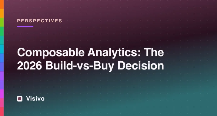 Composable analytics stack with swappable storage, transformation, semantic layer, and presentation layers