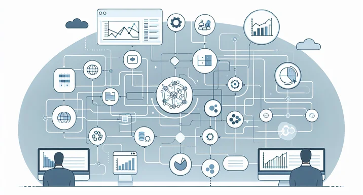 Data lineage visualization diagram